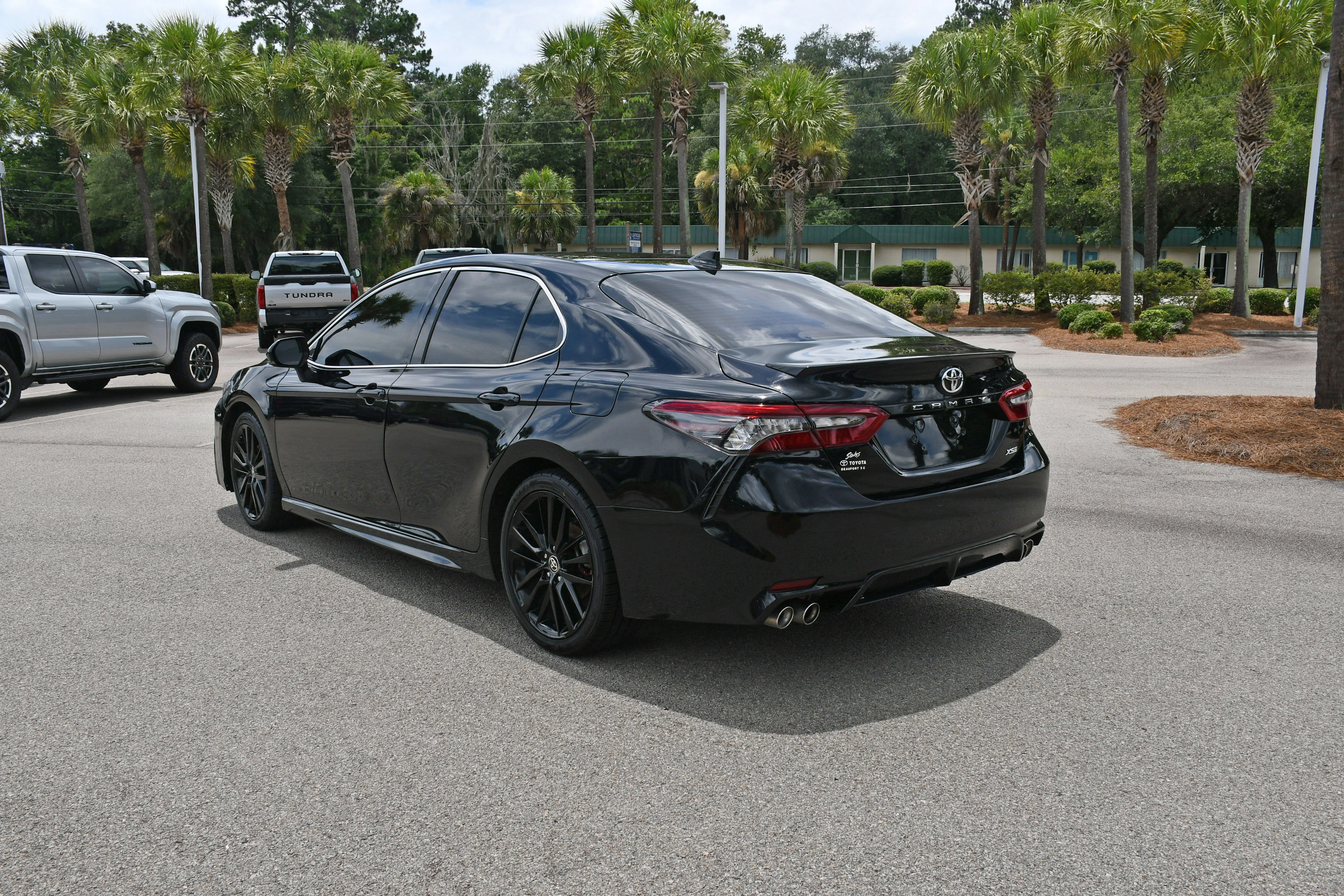 Used 2022 Black Toyota XSE image 3