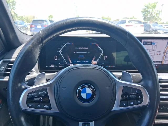 Used 2023 Black BMW 330i image 8