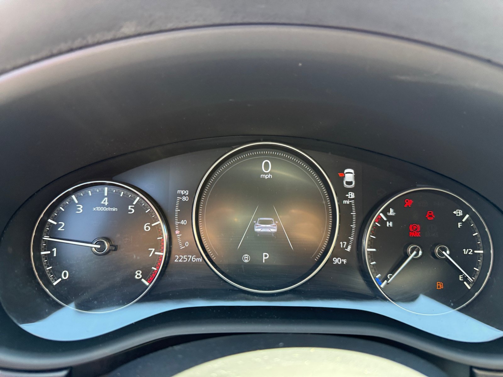Used 2022 Gray Metallic Mazda 2.5 S Carbon Edition image 11