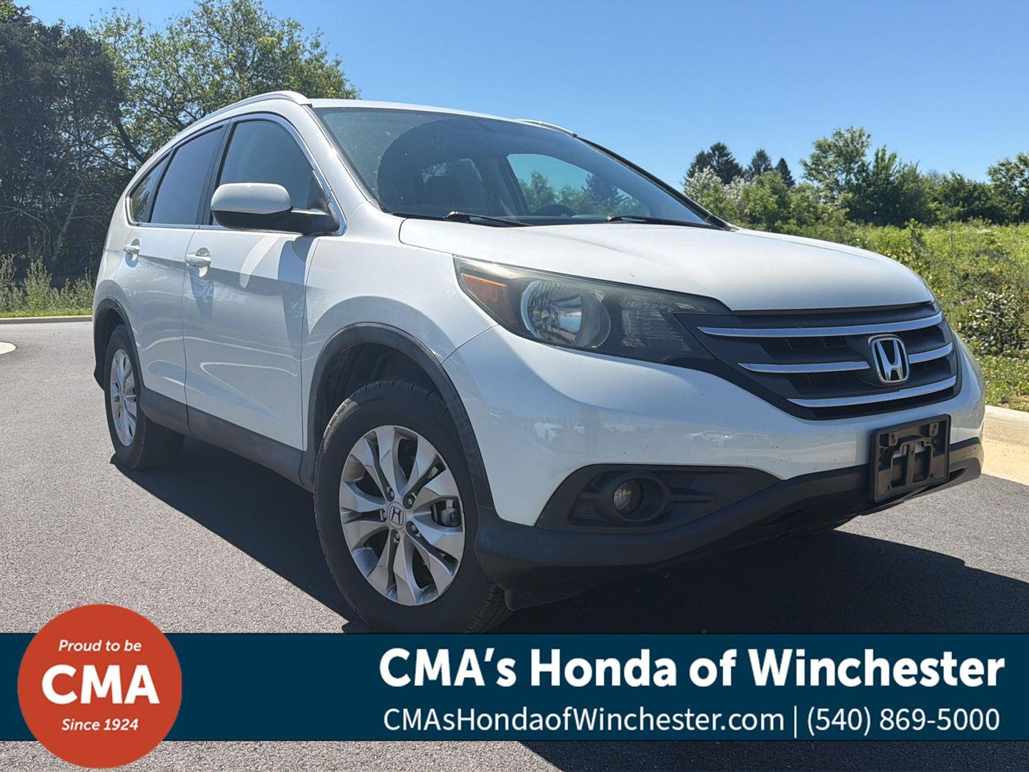 Used 2014 White Diamond Pearl Honda EX-L image 1