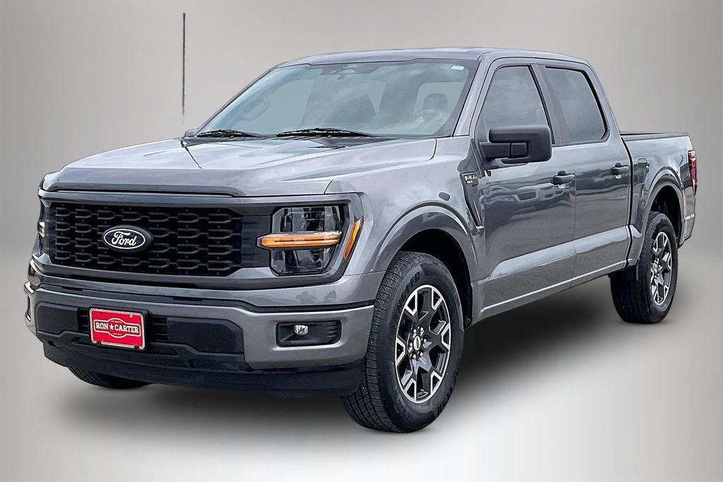 Used 2024 Light Blue Clearcoat Metallic Ford STX image 2