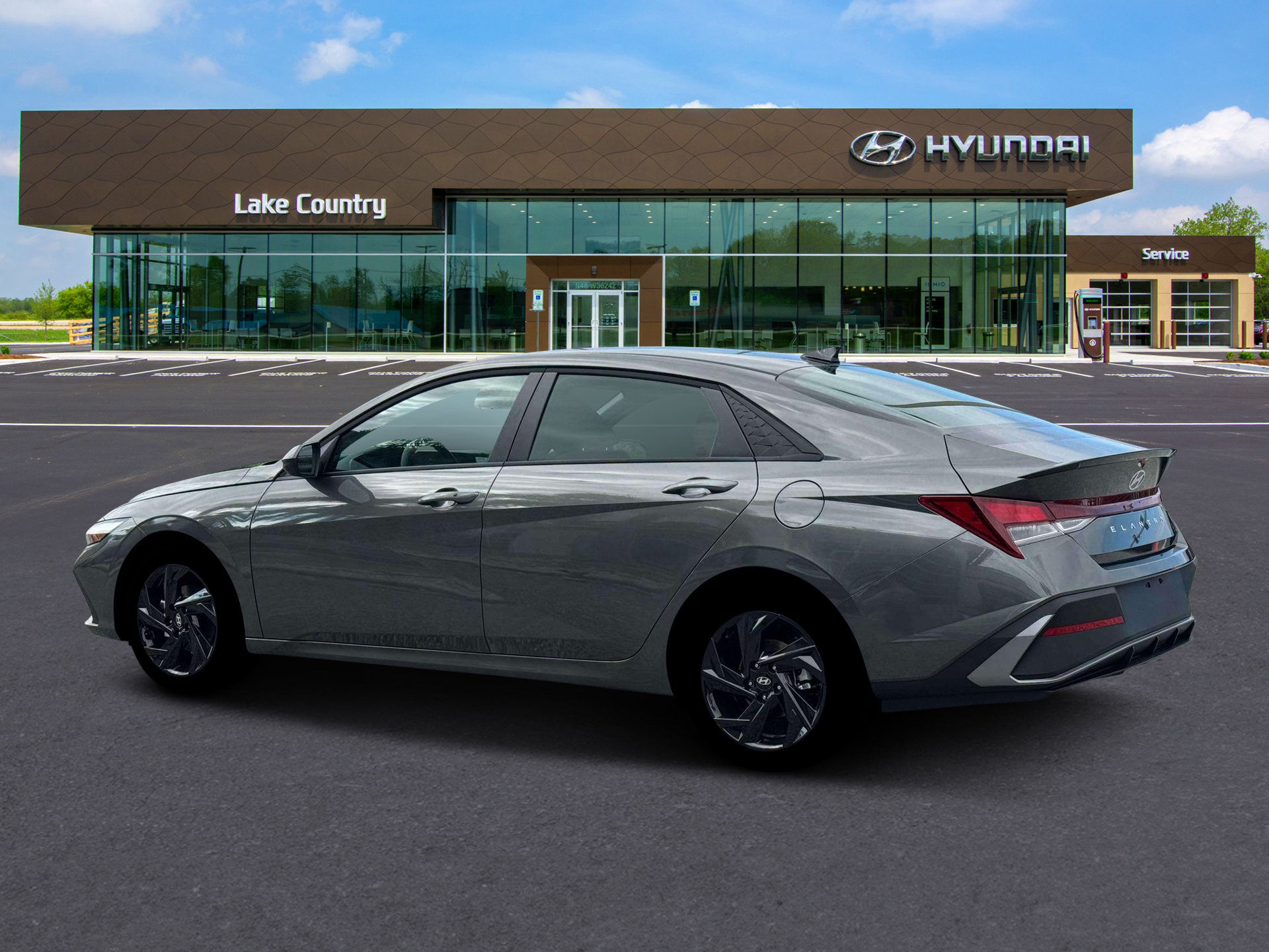 New 2026 Gray Hyundai SEL Sport image 4