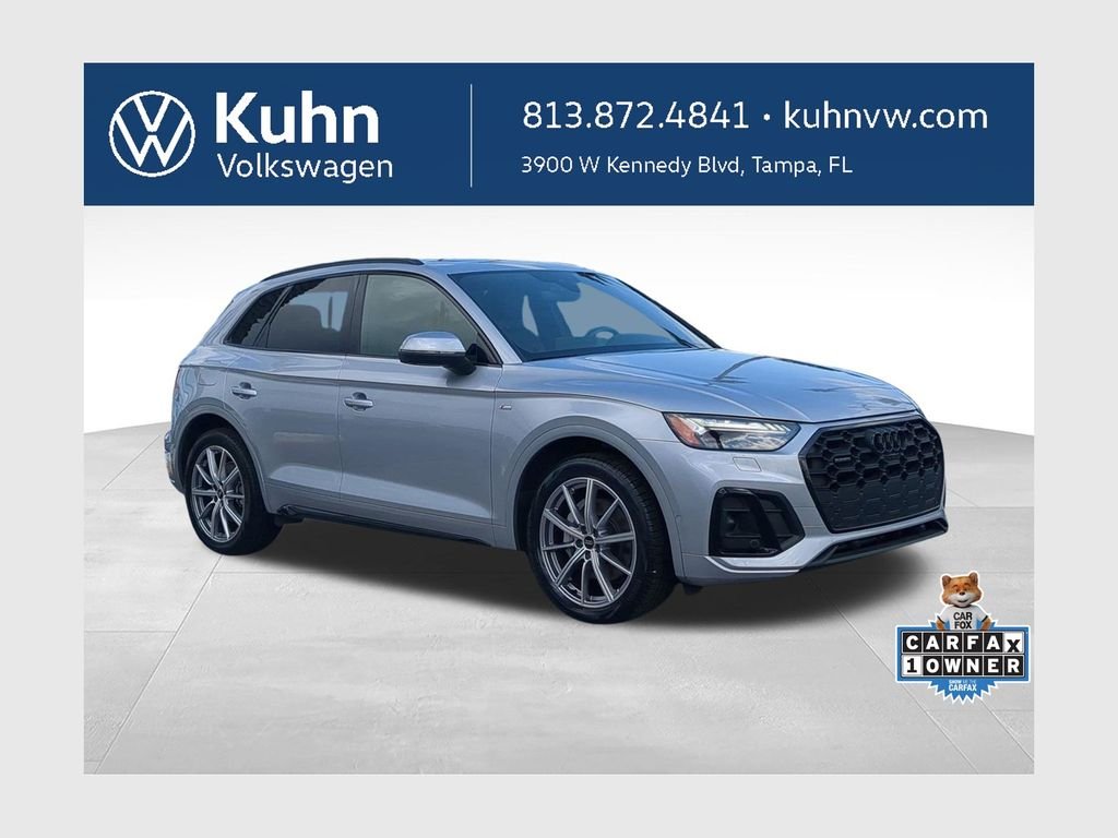 Used 2023 Silver Audi 55 Prestige image 1