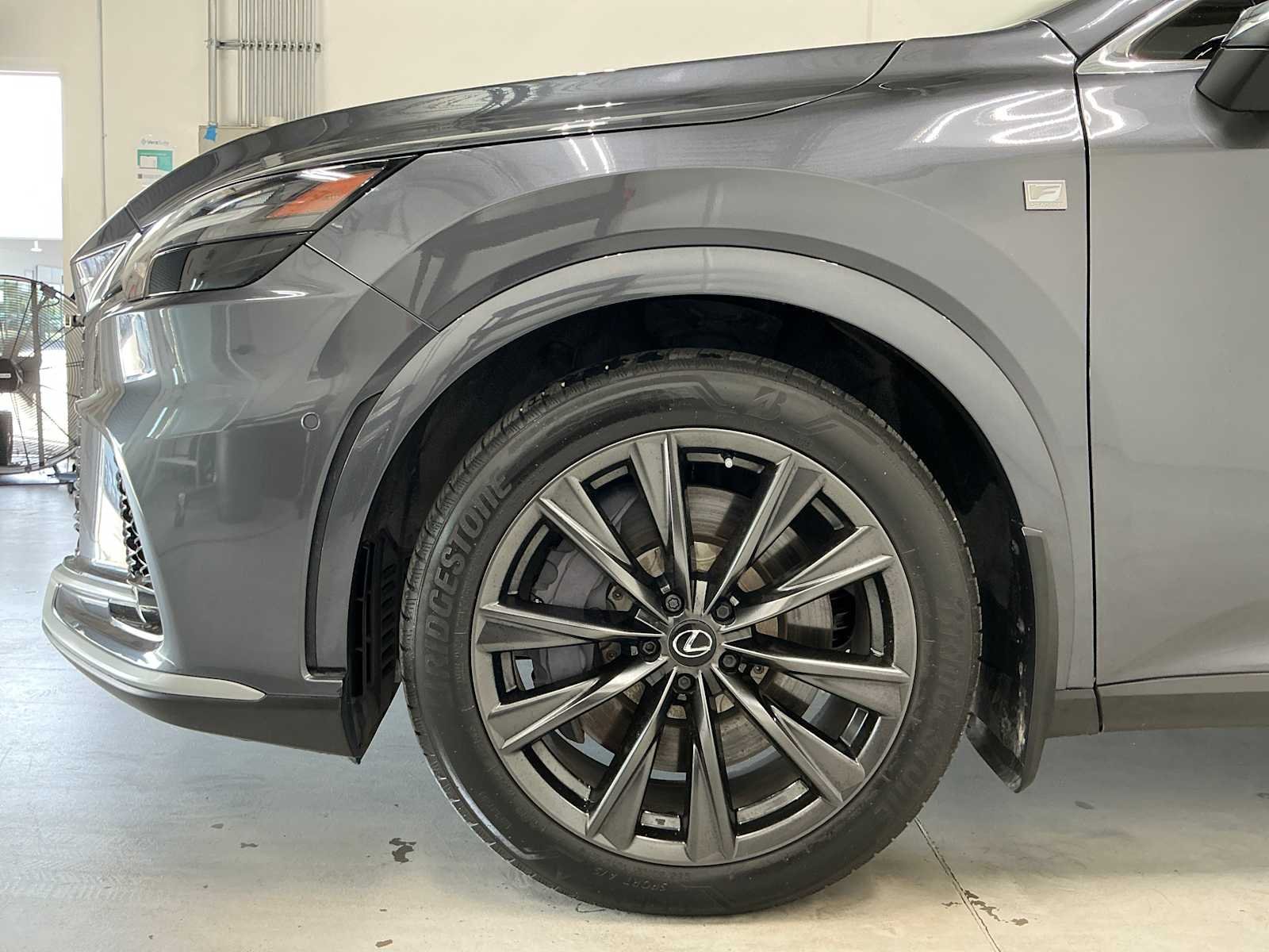 Used 2024 Cloudburst Gray Lexus F SPORT Handling image 8