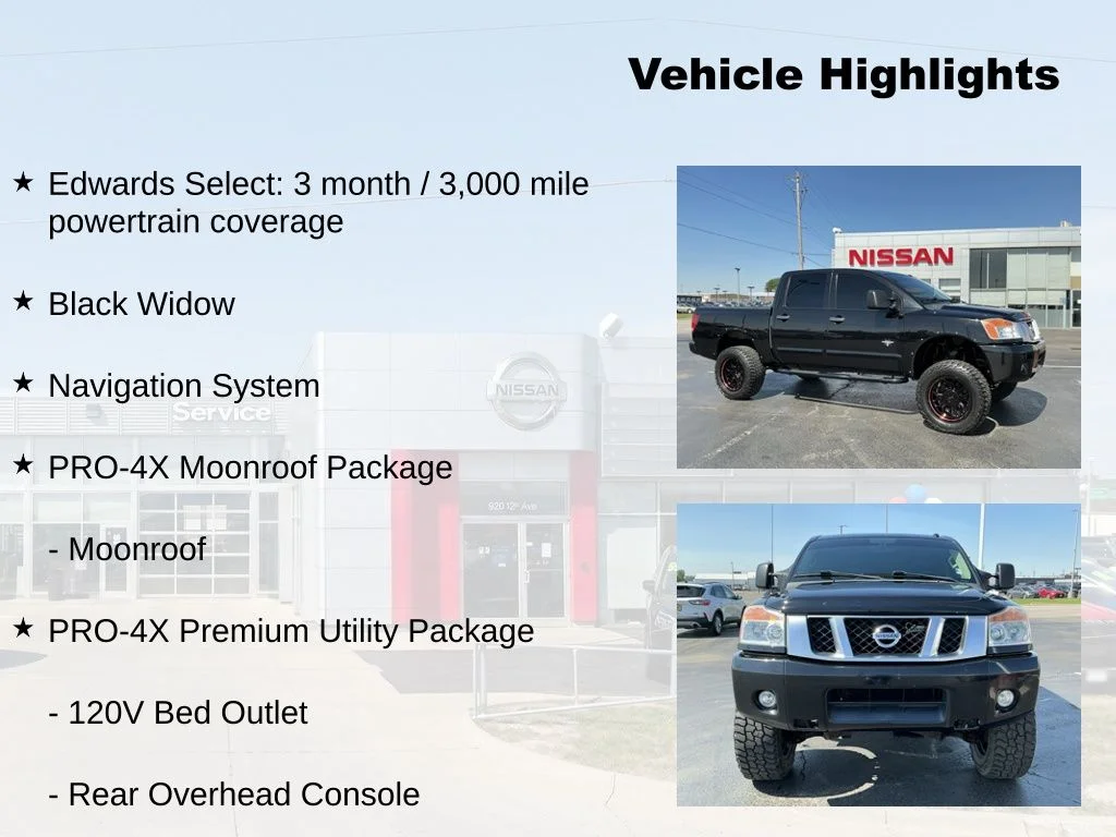 Certified Used 2014 Black Nissan PRO-4X image 7