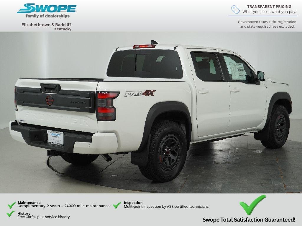 New 2026 Glacier White Nissan Crew Cab PRO-4X® image 4