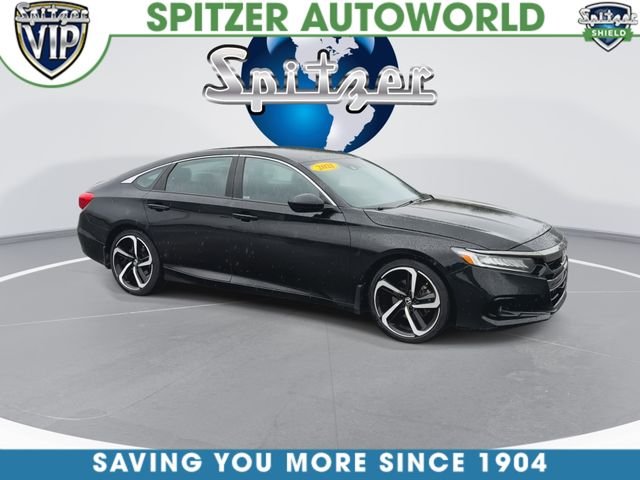 Used 2021 Black Honda Sport image 2
