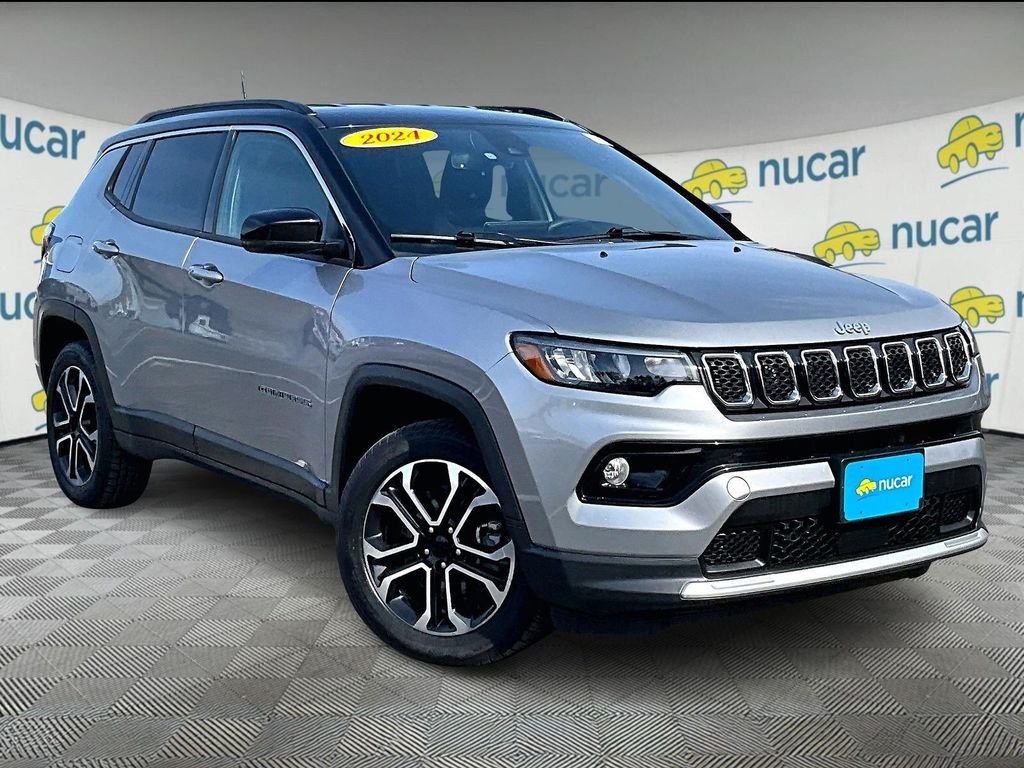 Used 2024 Gray Jeep Limited image 1