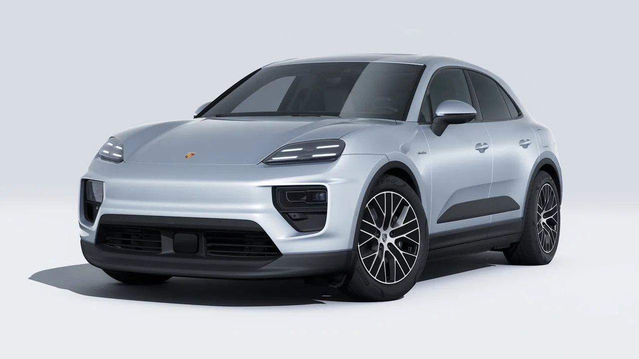 New 2026 Dolomite Silver Metallic Porsche Electric image 1