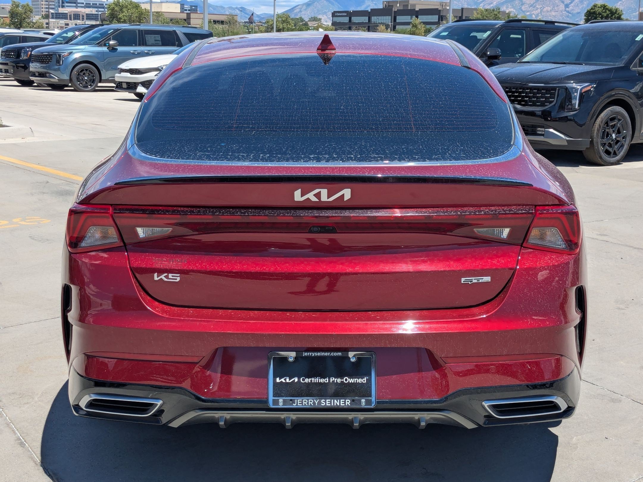 Used 2023 Passion Red Kia GT-Line image 4