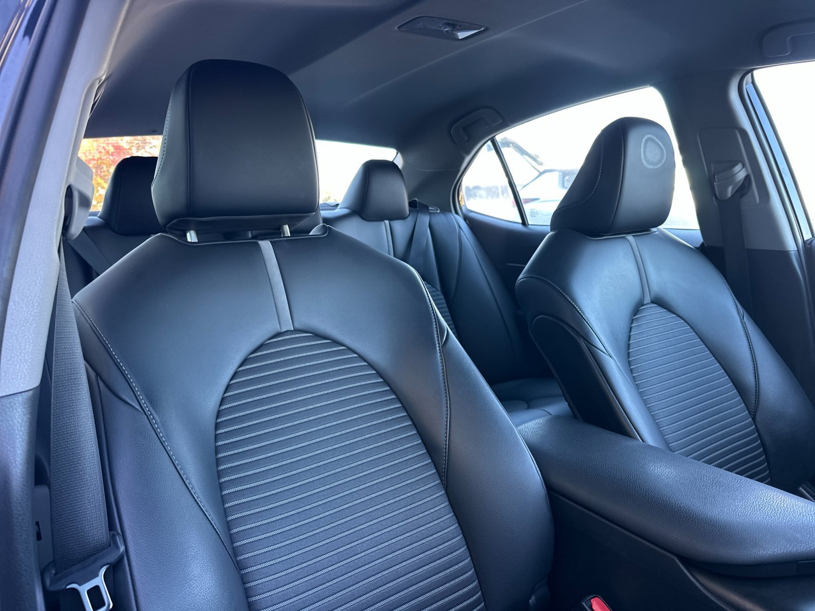Used 2023 Midnight Black Metallic Toyota SE image 16