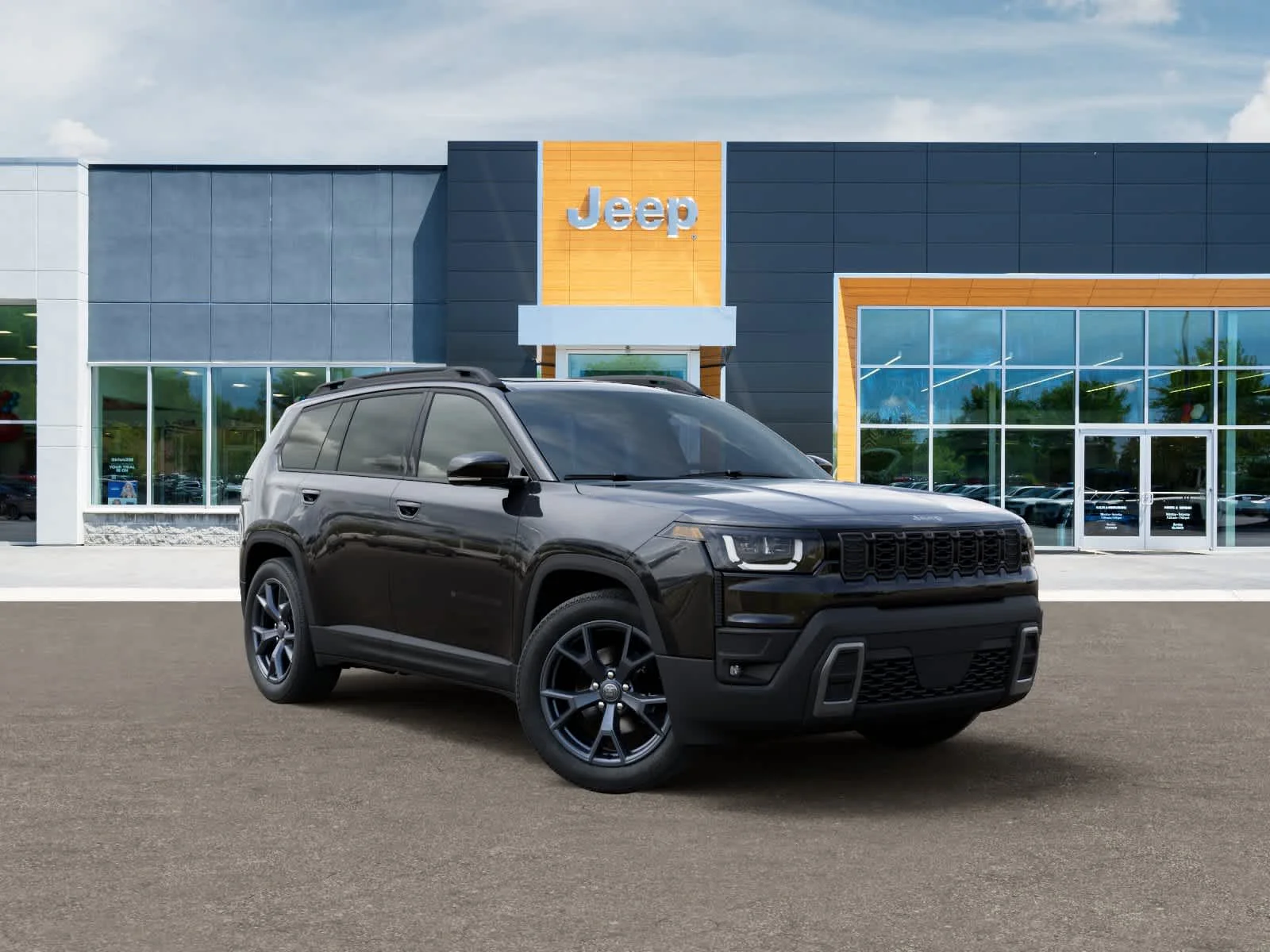 New 2026 Diamond Black Crystal Pearlcoat Jeep 85th Anniversary image 5