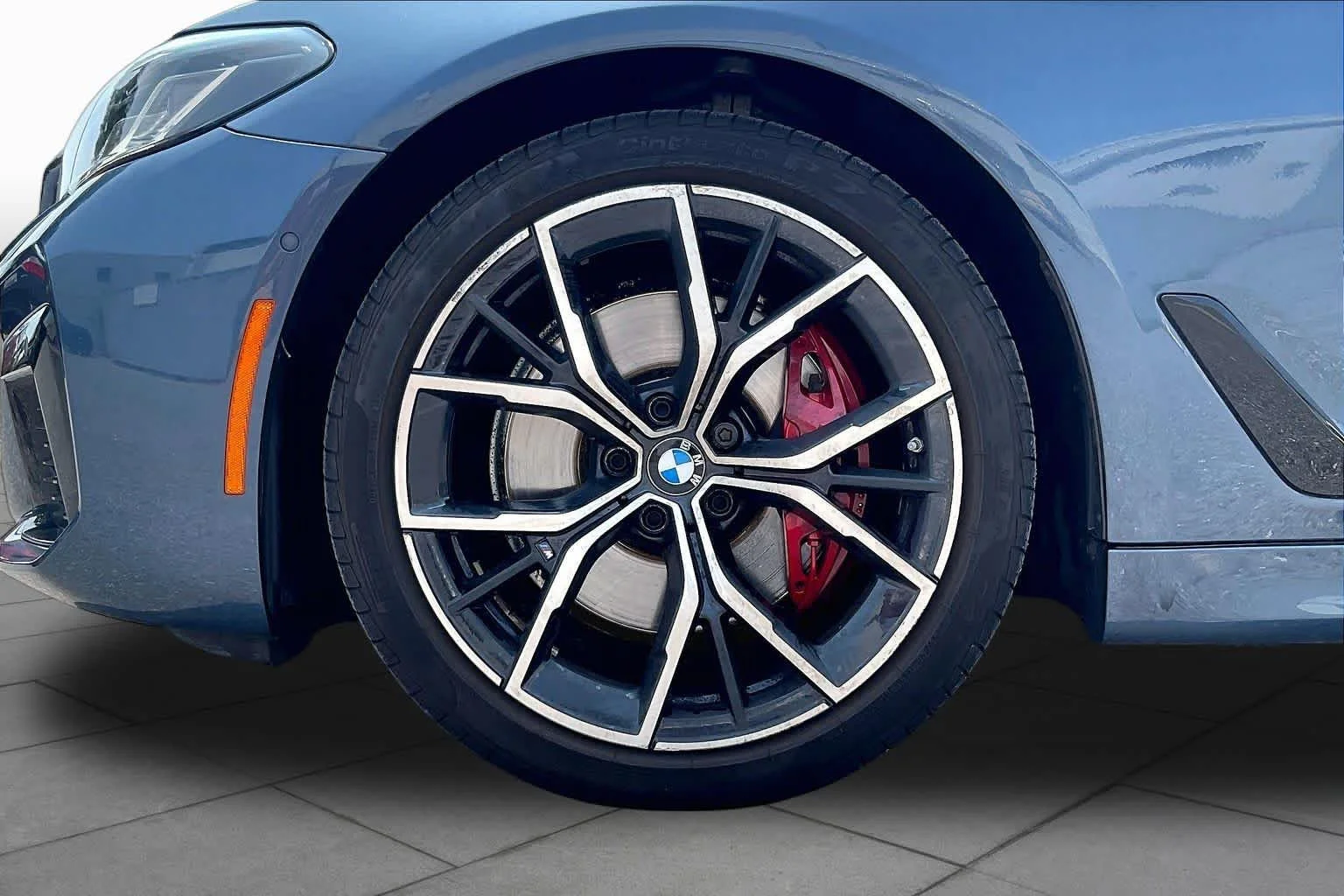 Used 2023 Arctic Race Blue Metallic BMW 530i xDrive image 10