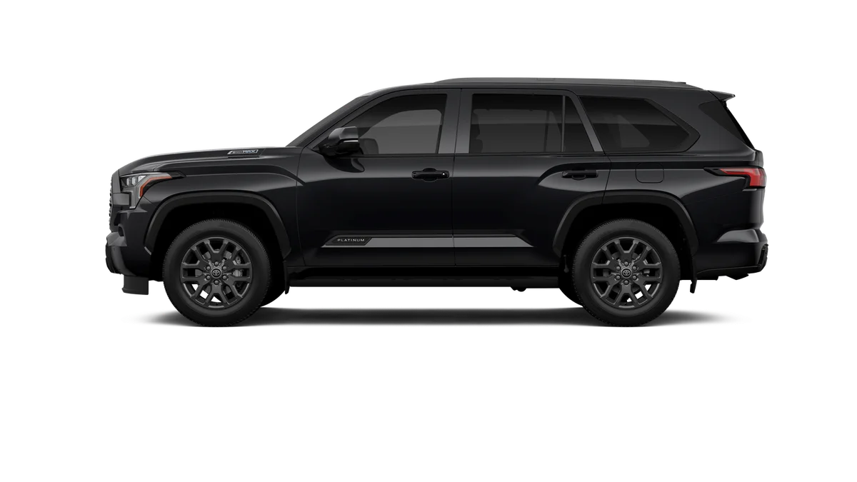 New 2026 Midnight Black Metallic Toyota Platinum image 4