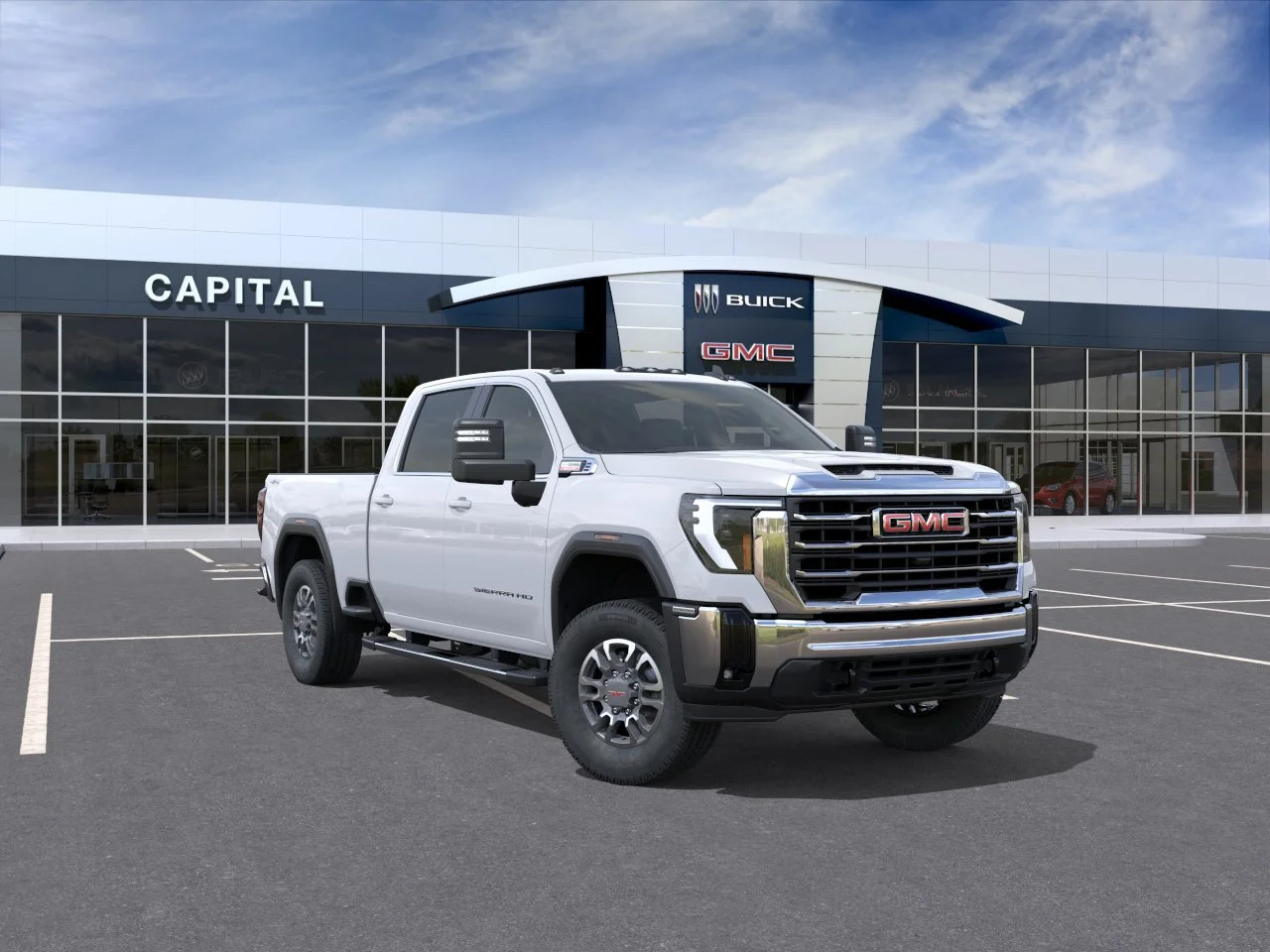 New 2026 Summit White GMC SLE image 2