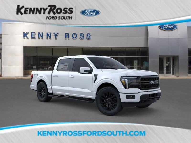 New 2026 Star White Metallic Tri-Coat Ford Lariat® image 1