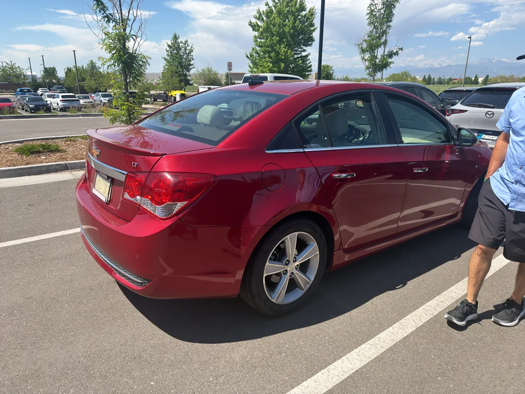 Used 2013 Crystal Red Tintcoat Chevrolet 2LT image 4