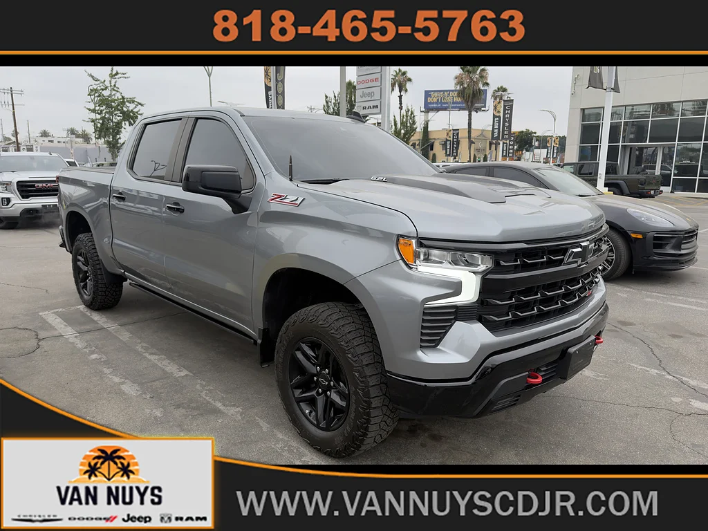 Used 2024 Sterling Gray Metallic Chevrolet LT Trail Boss image 1