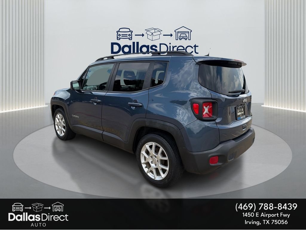 Used 2020 Slate Blue Pearlcoat Jeep Latitude image 8