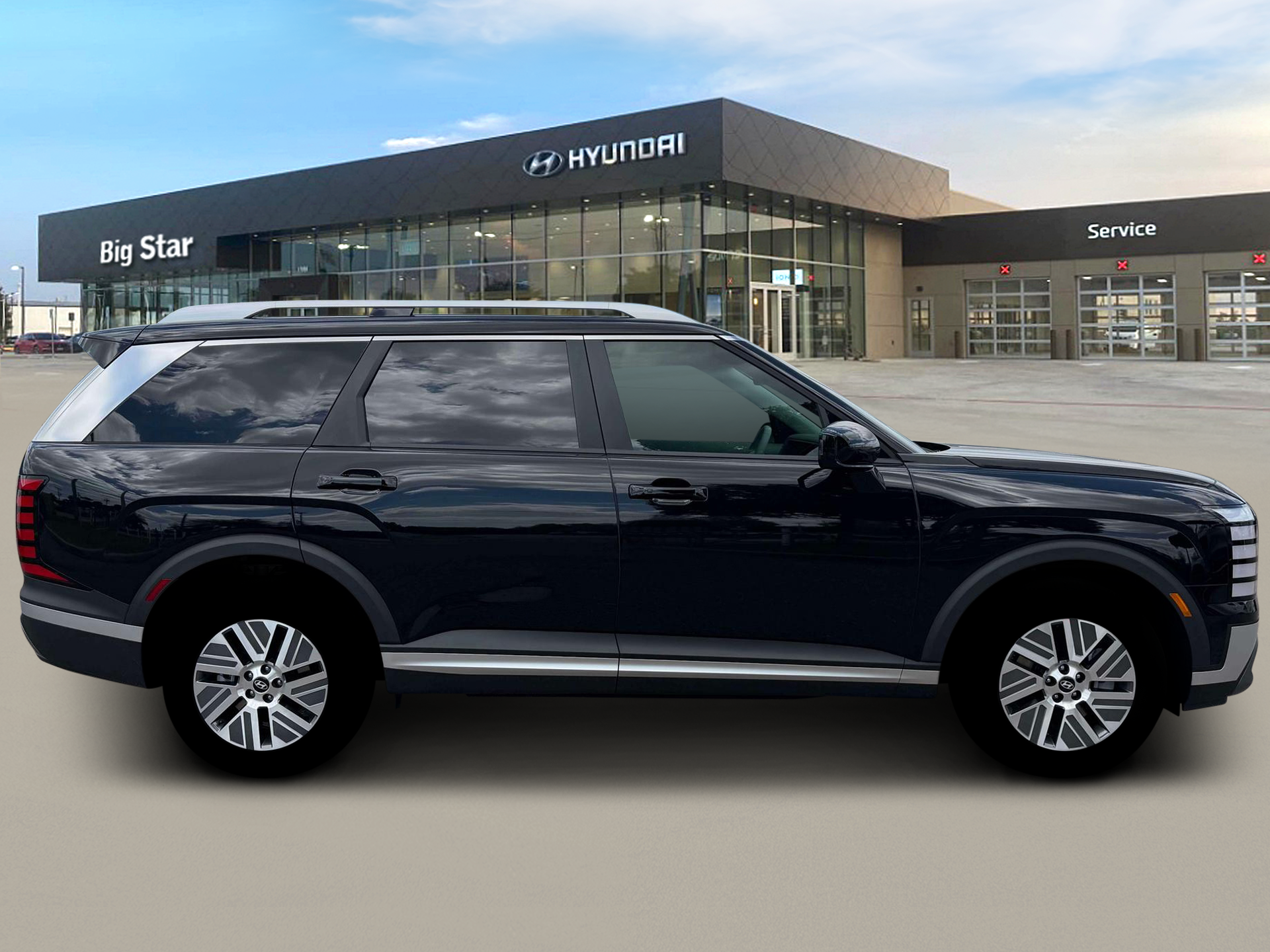 New 2026 Abyss Black Pearl Hyundai Blue SEL 7P image 29