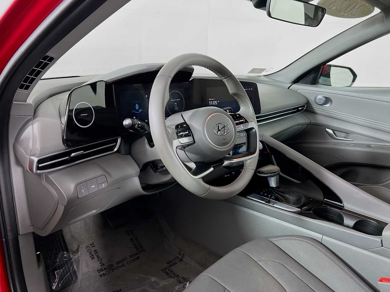 Used 2023 Scarlet Red Pearl Hyundai SEL image 9