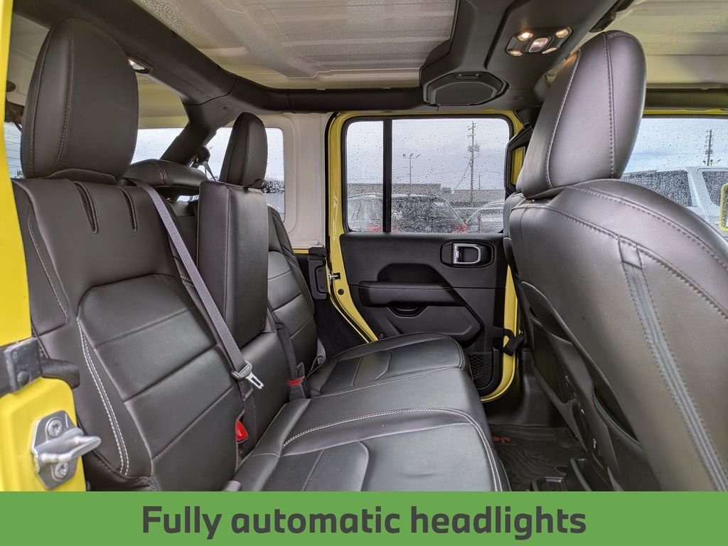 Used 2023 Yellow Jeep Sahara 4xe image 30