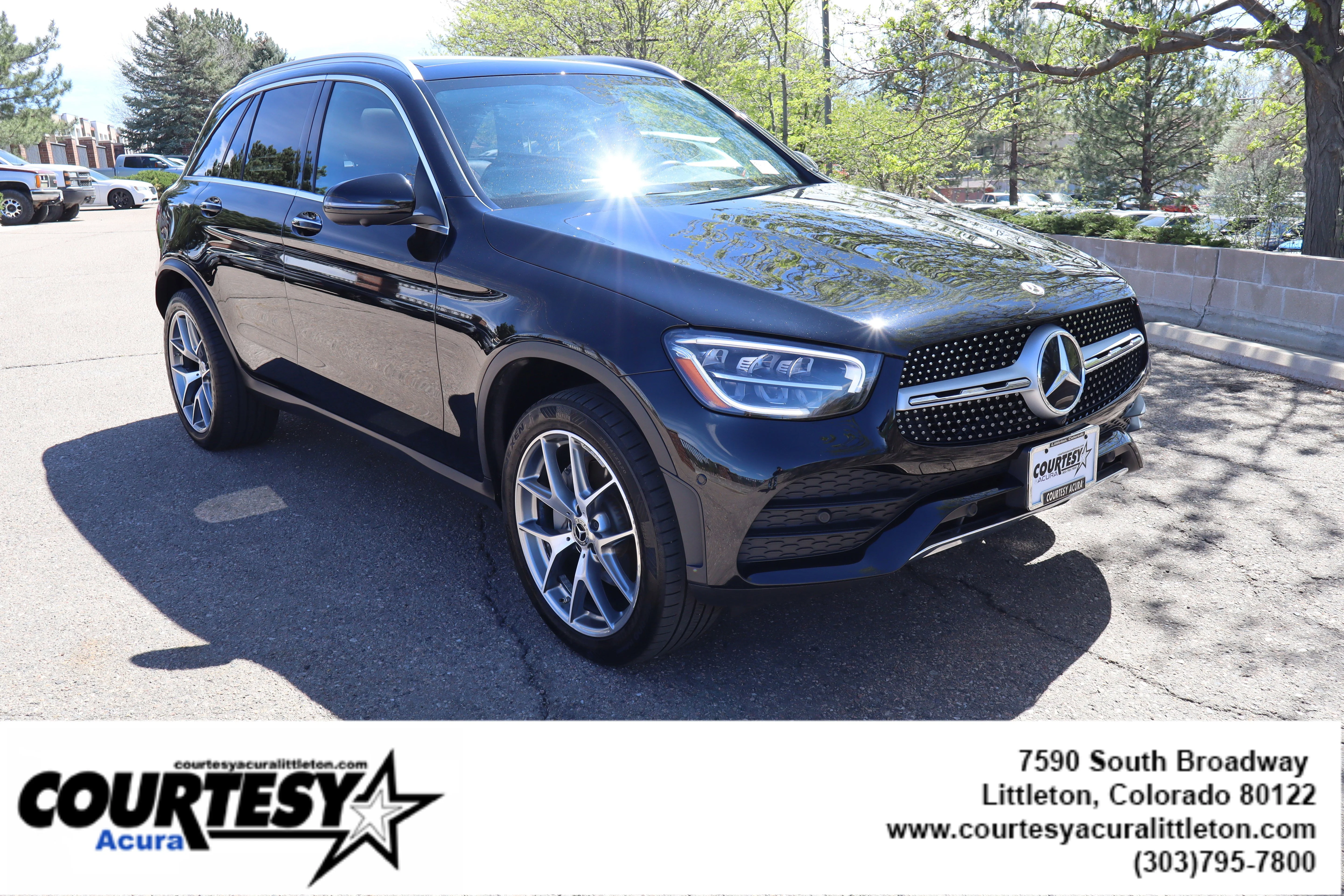 Used 2021 Black Mercedes-Benz GLC 300 image 8