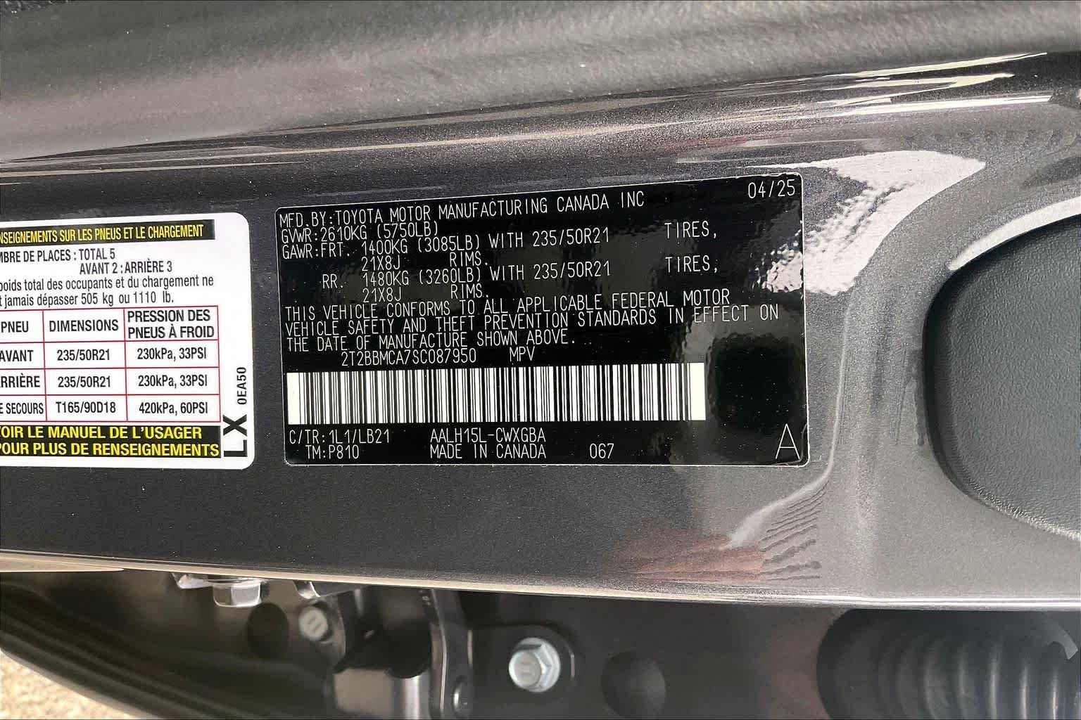 Used 2025 Cloudburst Gray Lexus Premium Plus image 30