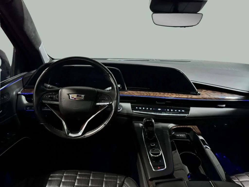Certified Used 2023 Dark Moon Blue Metallic Cadillac Sport Platinum image 9