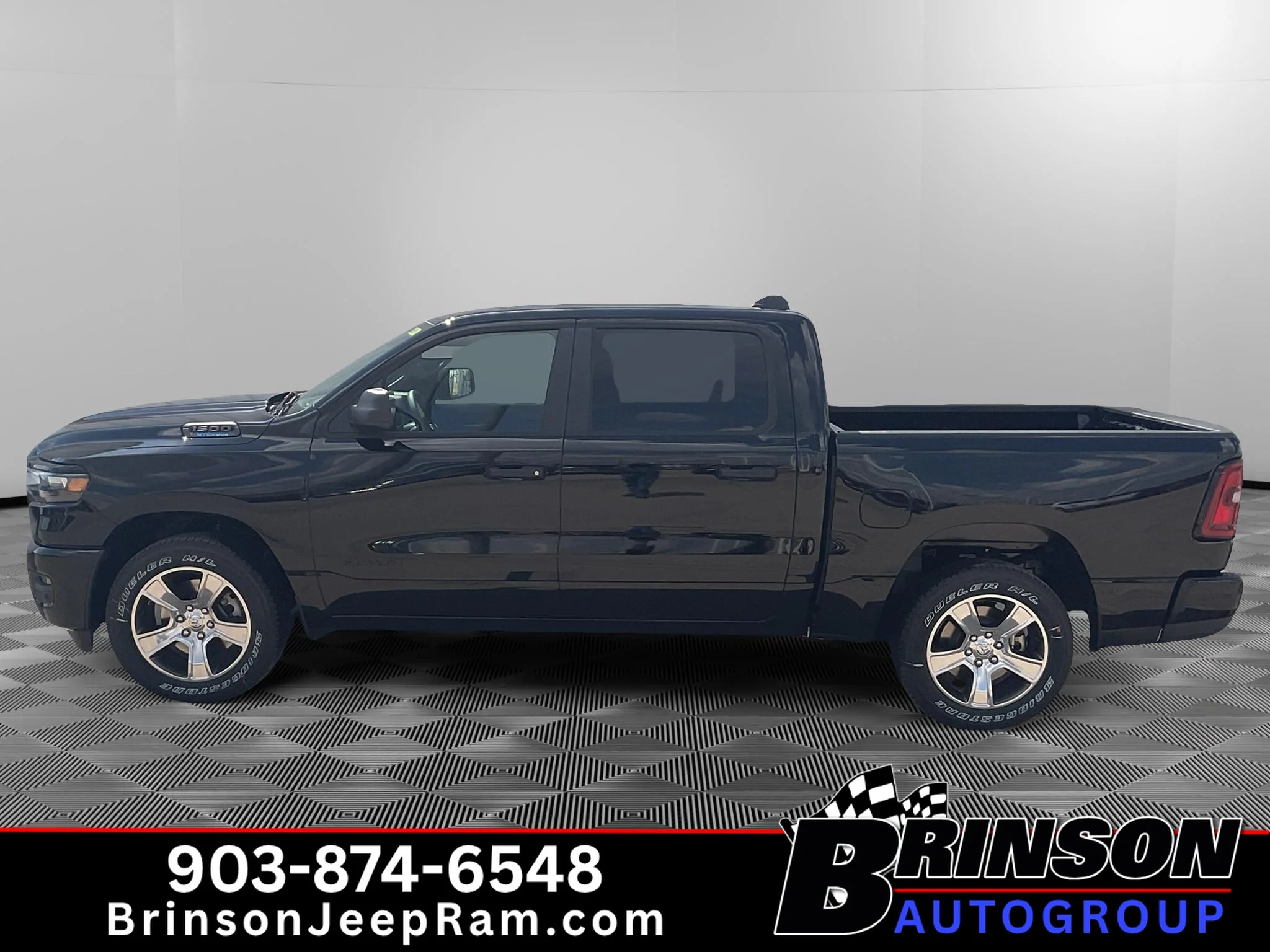 New 2026 Diamond Black Crystal Pearlcoat Ram Express image 3