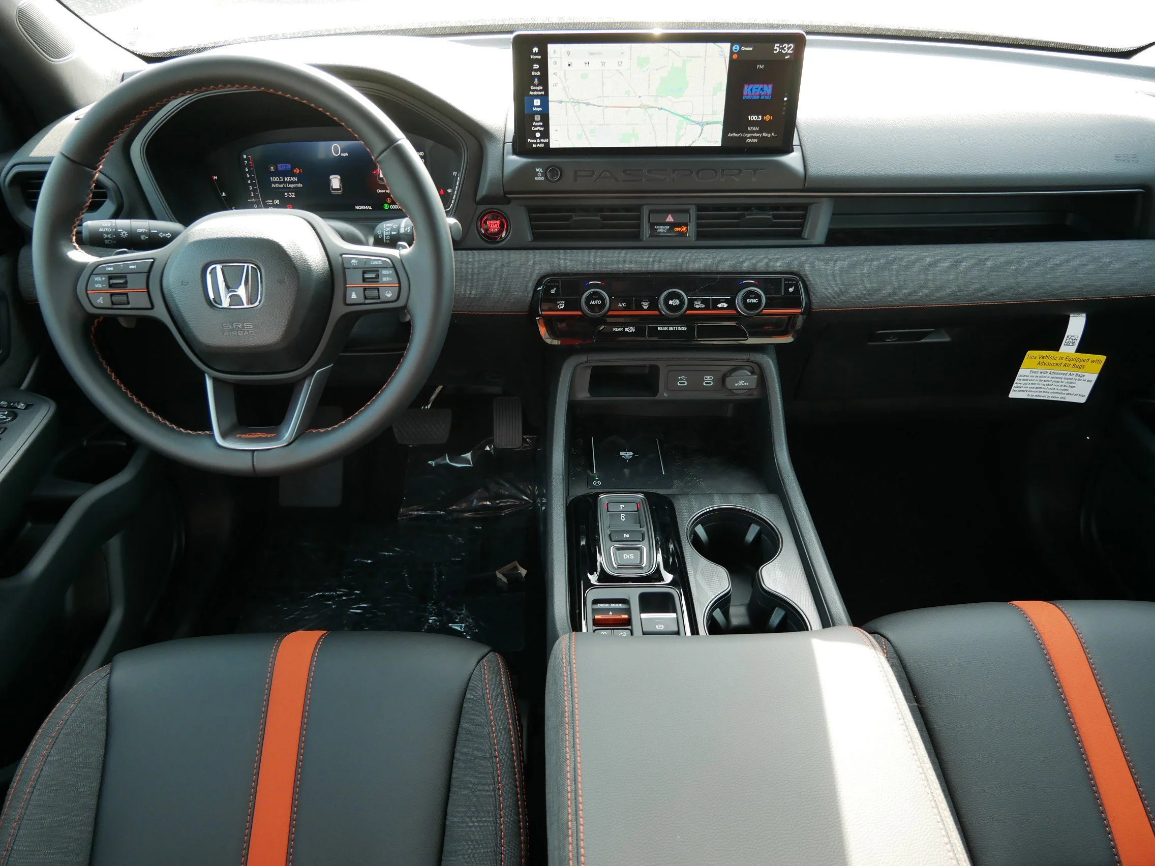New 2026 Sunset Orange Honda TrailSport image 11
