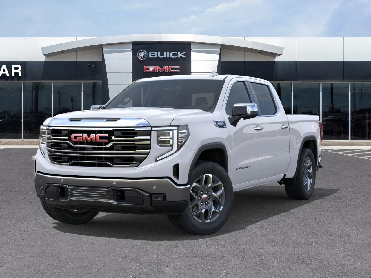 New 2026 Summit White GMC SLT image 6