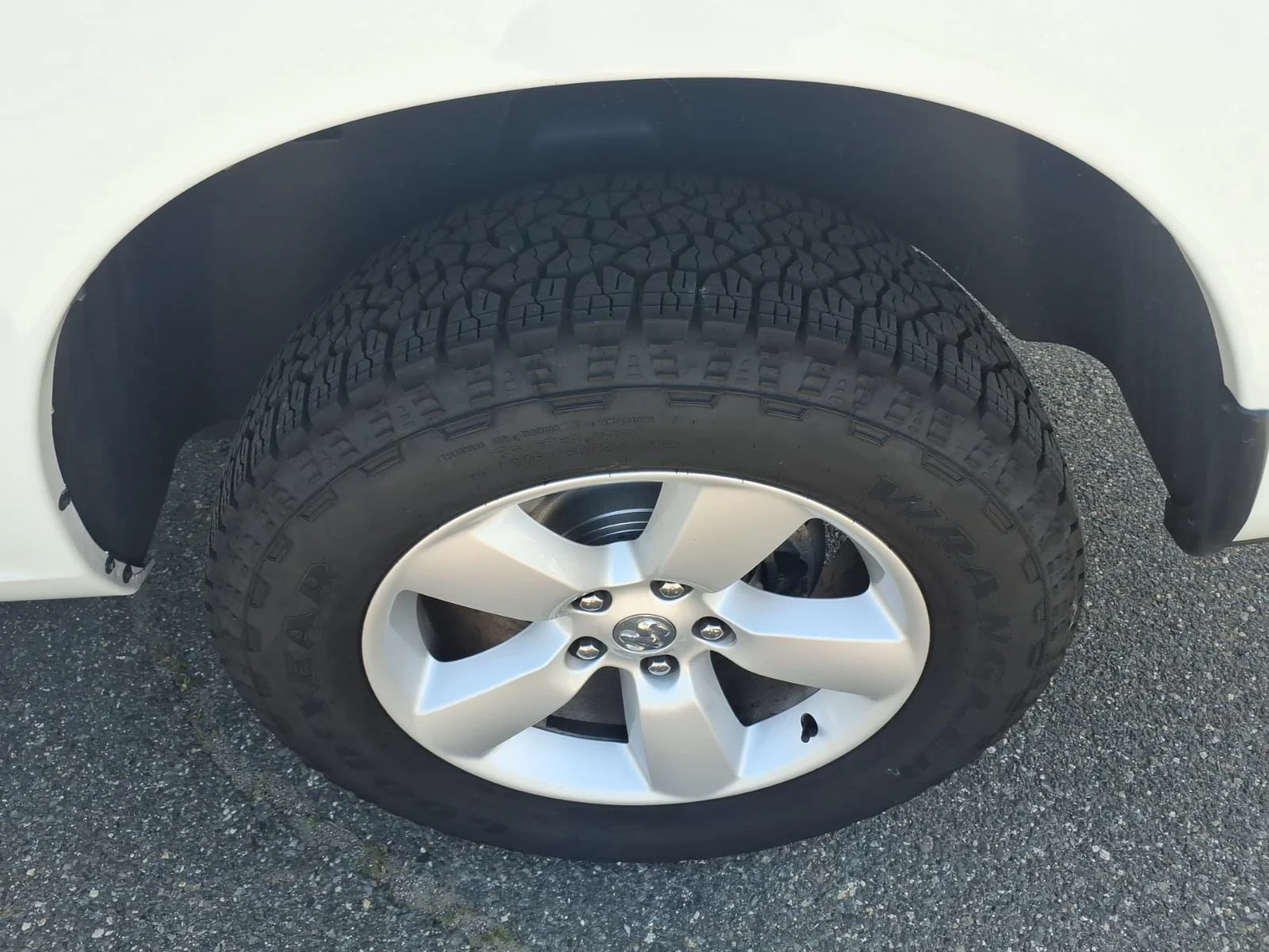 Used 2024 Bright White Clearcoat Ram SLT image 9