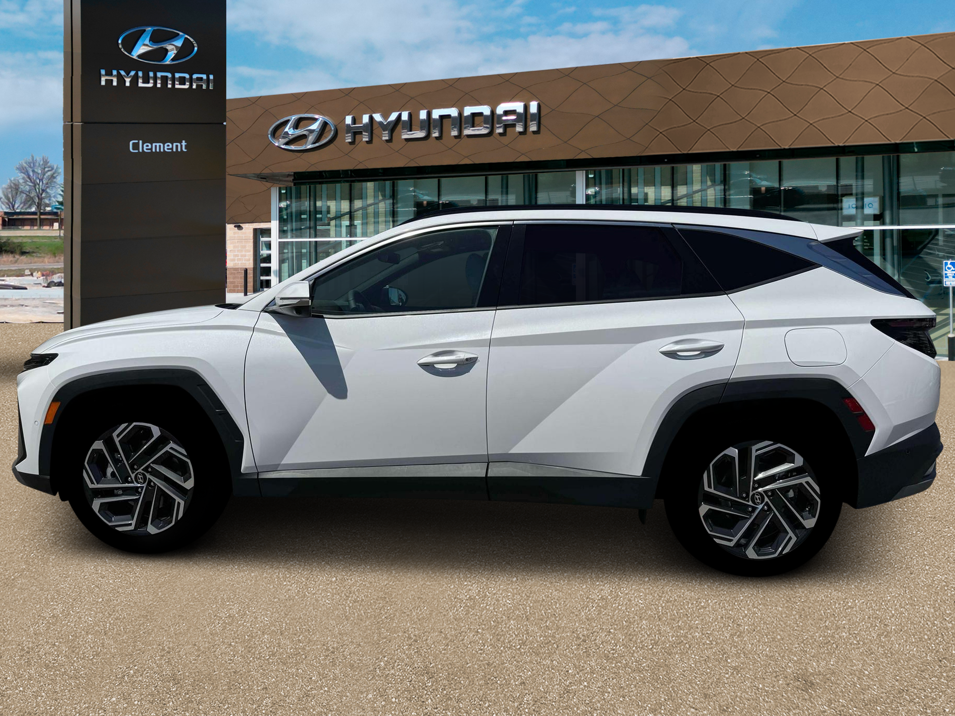 New 2026 White Hyundai Limited AWD image 3