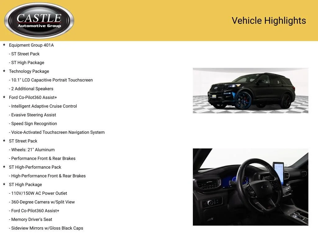 Used 2023 Black Ford ST image 3