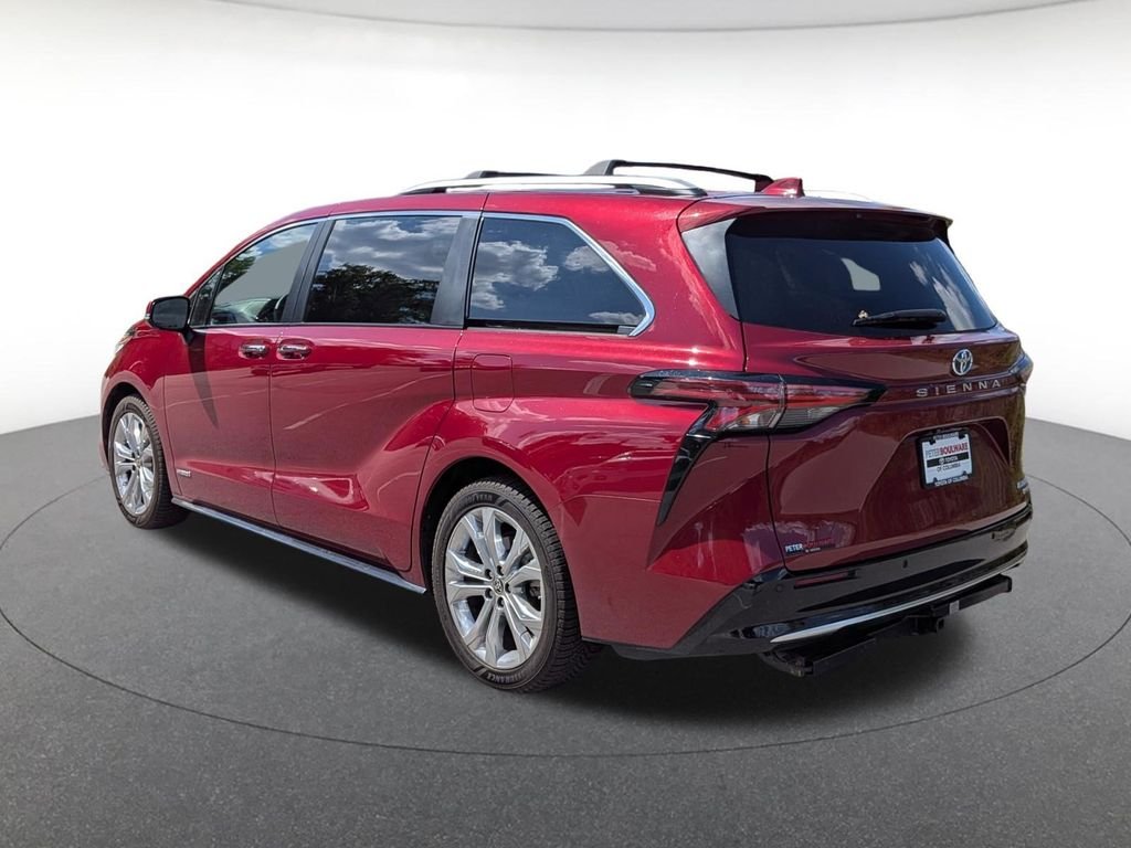 Certified Used 2021 Red Toyota Platinum image 4