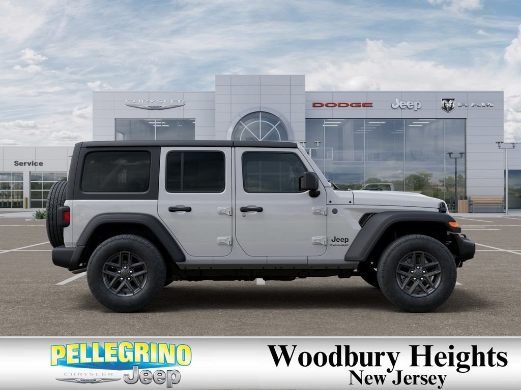 New 2026 Bright White Clear-Coat Exterior Paint Jeep Sport S image 21