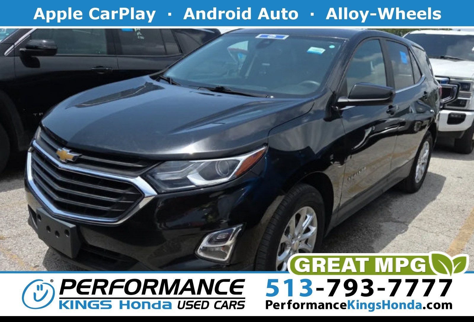 Used 2021 Mosaic Black Metallic Chevrolet LT image 1
