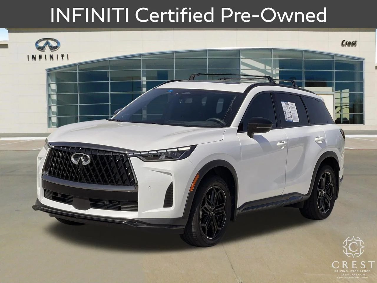Certified Used 2026 Radiant White INFINITI SPORT image 9