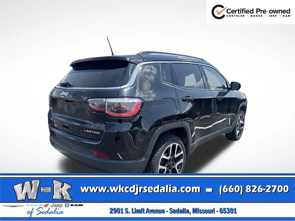Certified Used 2017 Black Jeep Limited image 7
