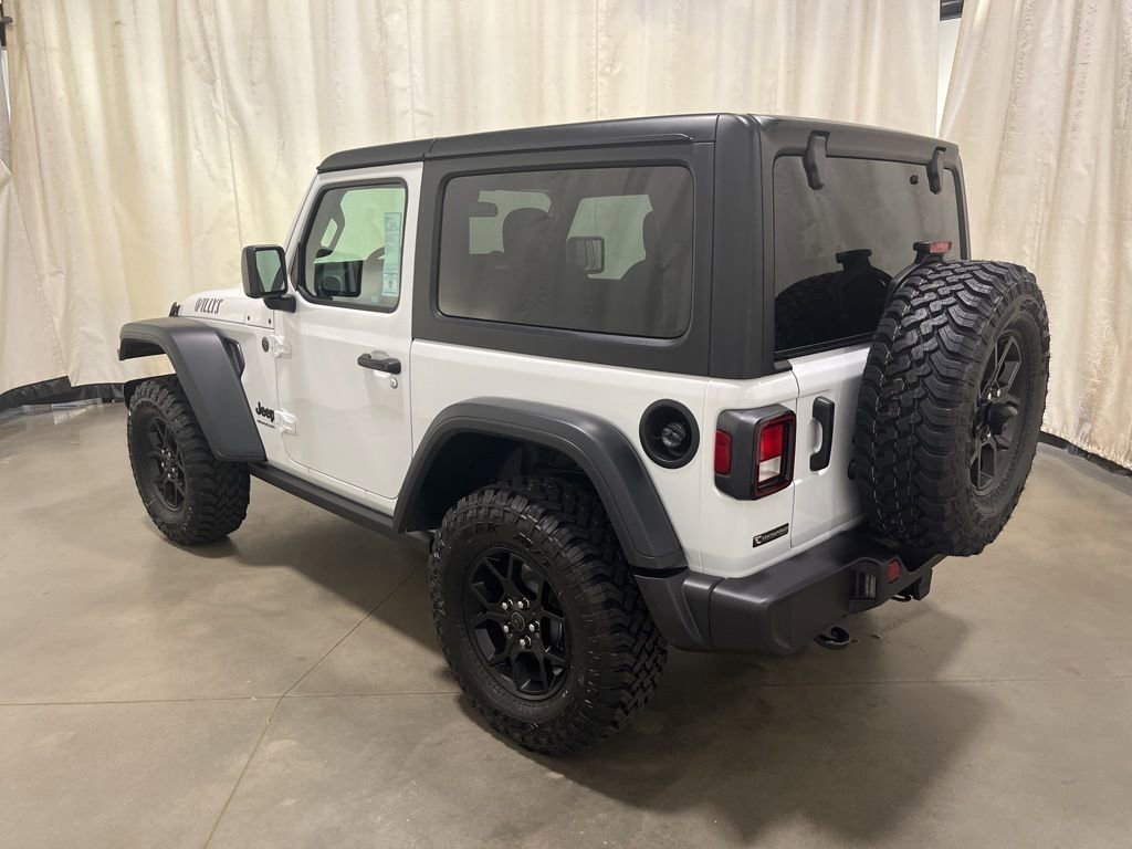 New 2026 Bright White Clear-Coat Exterior Paint Jeep Willys image 17