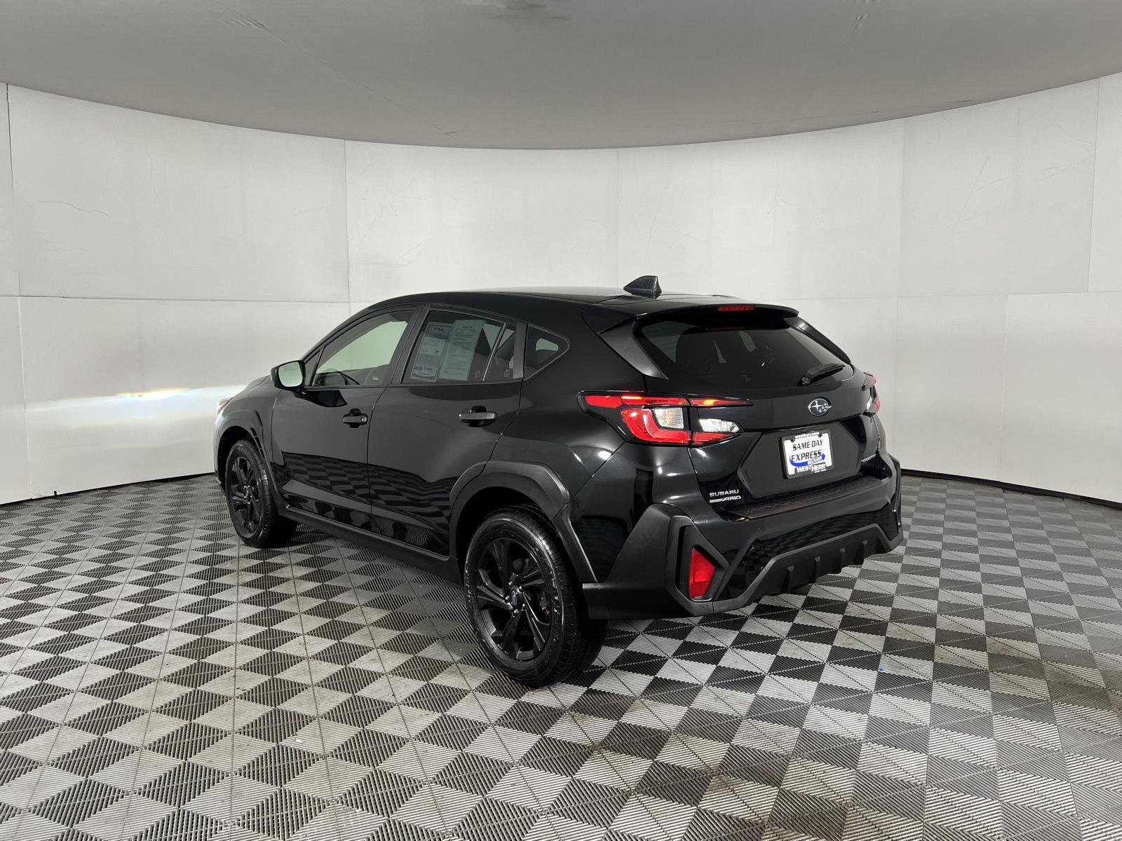 Used 2024 Crystal Black Silica Subaru Base image 5