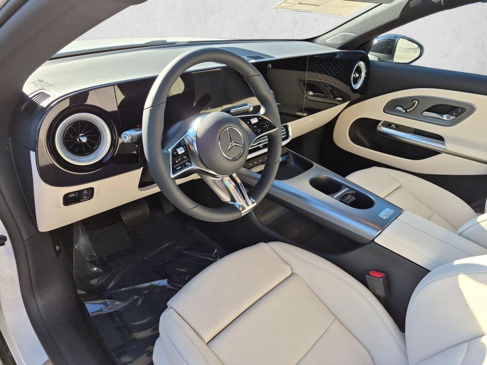 New 2027 Polar White Mercedes-Benz CLA250+ image 3