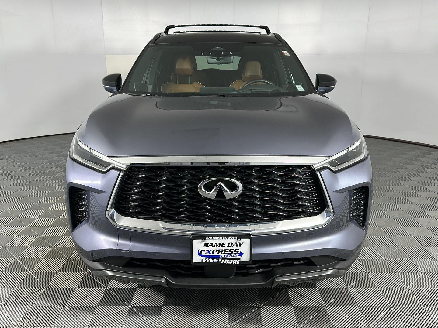 Certified Used 2023 Moonbow Blue/Black Obsidian INFINITI AUTOGRAPH image 15