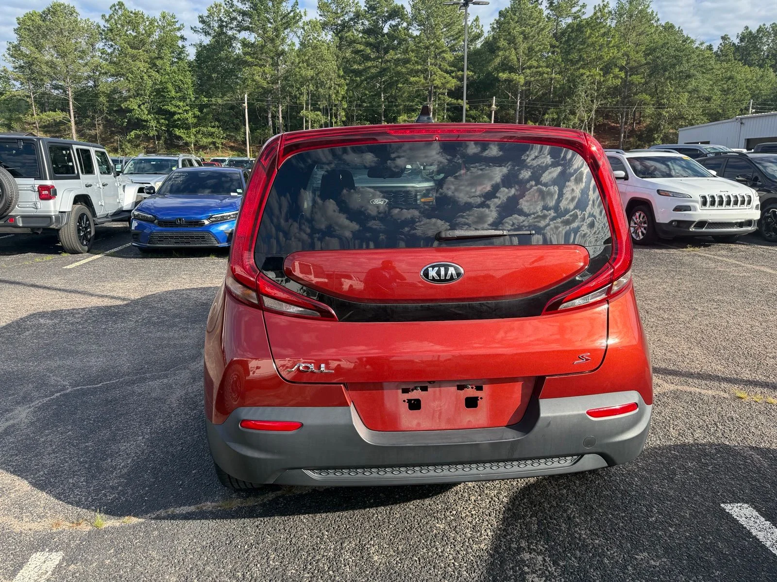 Used 2021 Orange Kia S image 5
