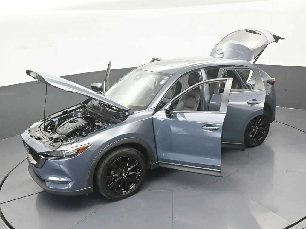 Used 2021 Polymetal Gray Mazda Carbon Edition image 67