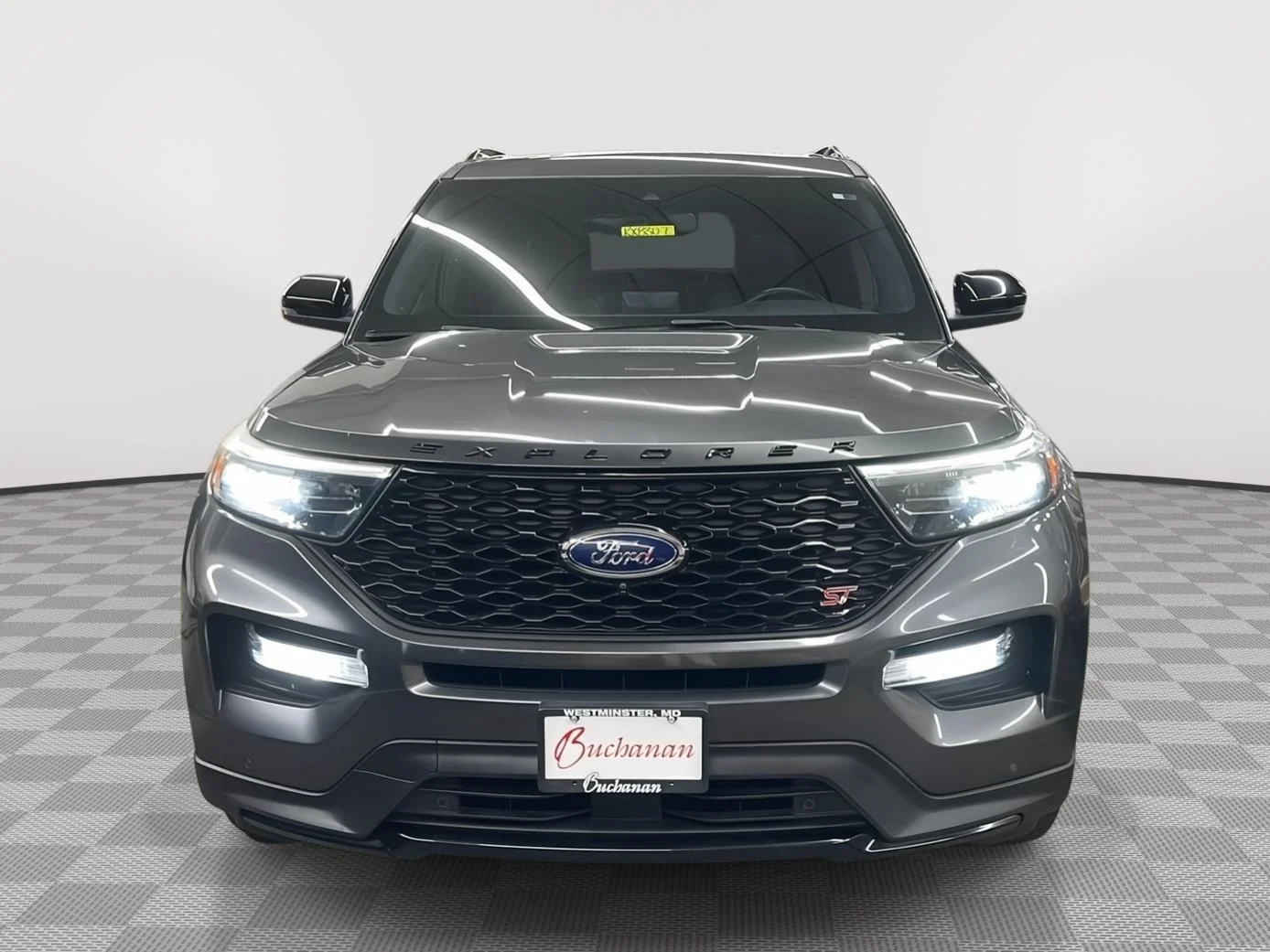 Used 2020 Magnetic Metallic Ford ST image 3