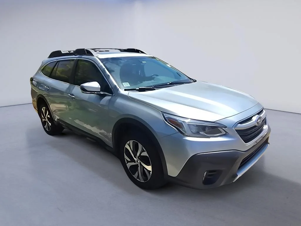 Used 2021 Ice Silver Metallic Subaru Limited image 7