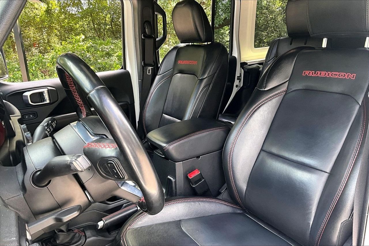 Used 2020 White Jeep Unlimited Rubicon image 18