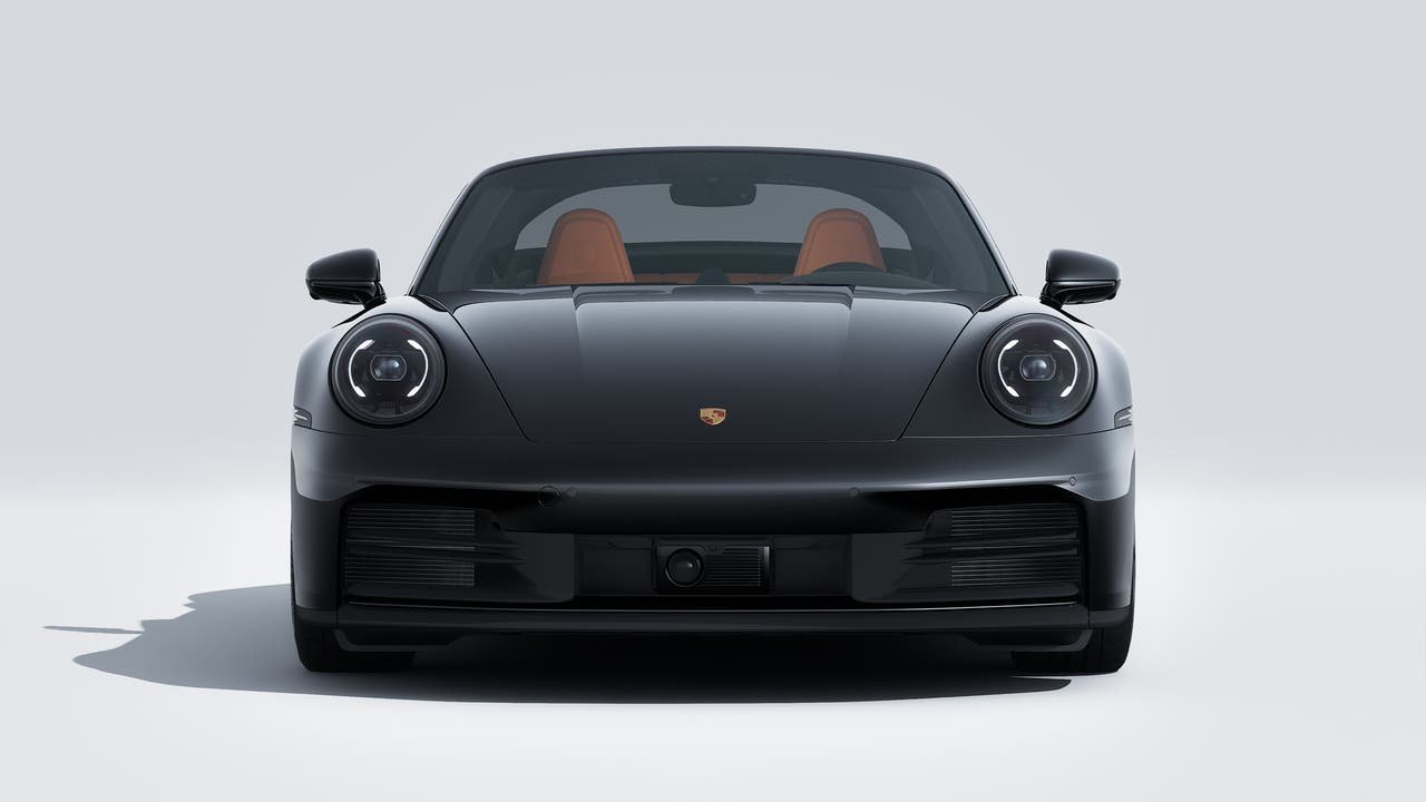 New 2026 Jet Black Metallic Porsche Targa 4S image 8